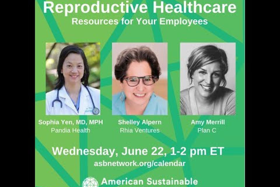 Watch our webinar on Reproductive Health Resources for Your Employees 
